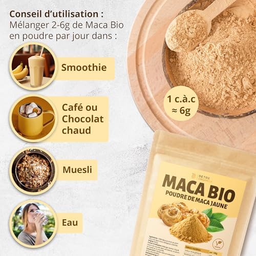 Vue 5 de Detox Organica Maca Bio