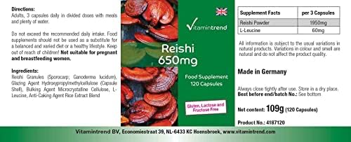 Vue 3 de Poudre De Reishi Mg