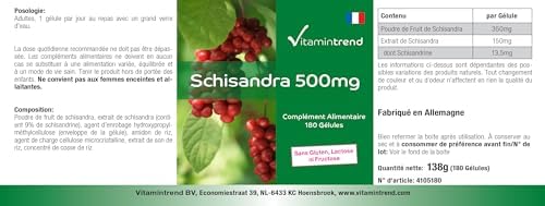 Vue 5 de Gelules De Schisandra Chinensis