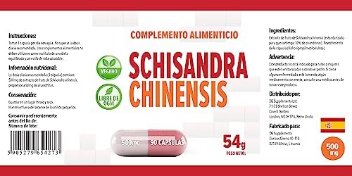 Vue 7 de Schisandra Chinensis Mg Equivalent