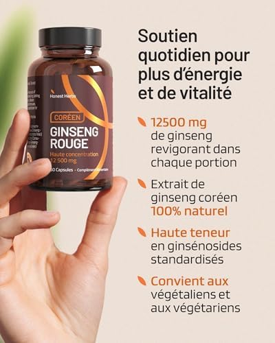 Vue 2 de Ginseng Rouge De Coree