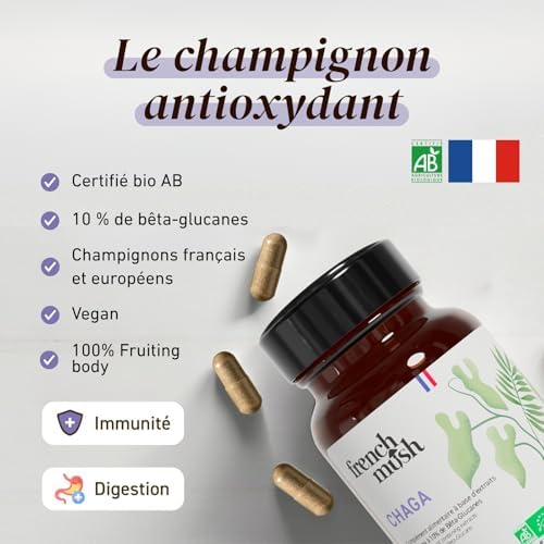 Vue 5 de Chaga Bio Gelules Mg