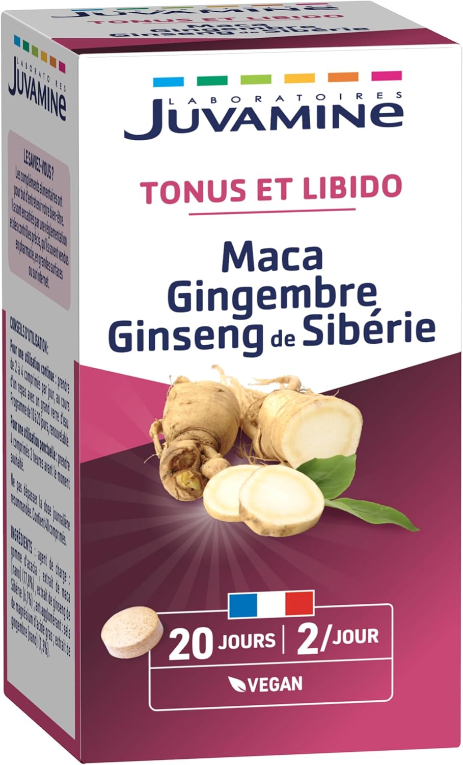 Juvamine Maca Gingembre Et