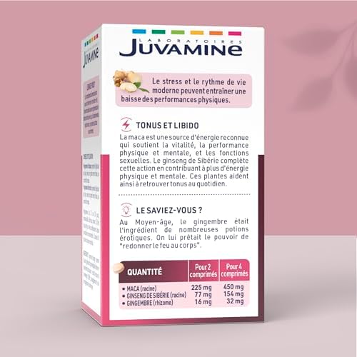 Vue 2 de Juvamine Maca Gingembre Et