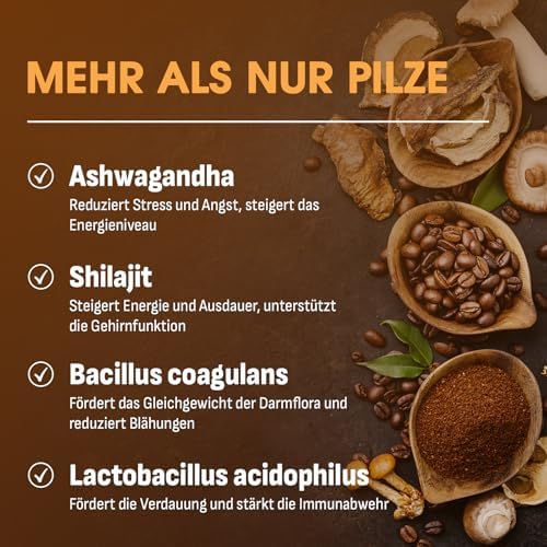 Vue 3 de Cafe Aux Champignons Melange