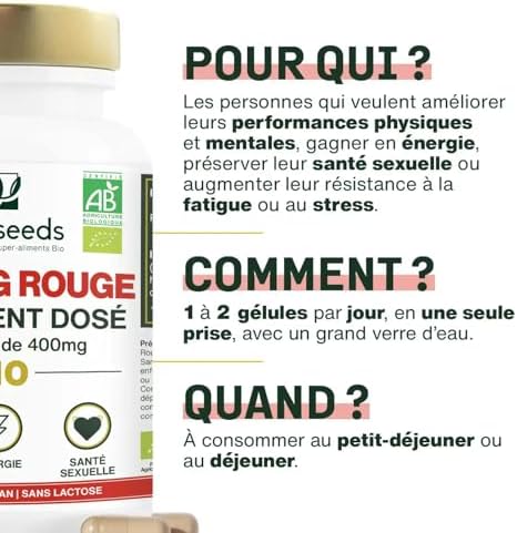 Vue 4 de Panax Ginseng Rouge Bio