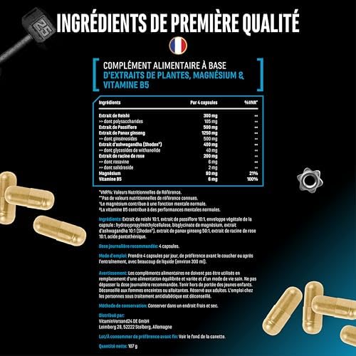Vue 6 de Complexe Adaptogene Soutien Antistress