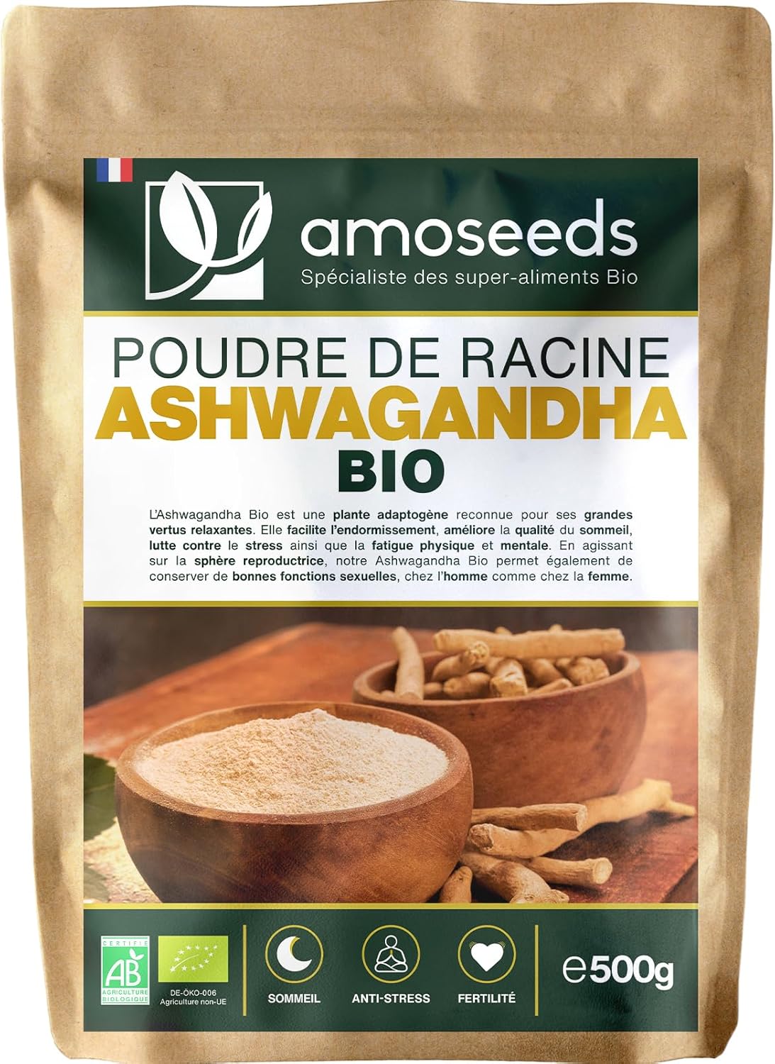 Ashwagandha En Poudre Bio