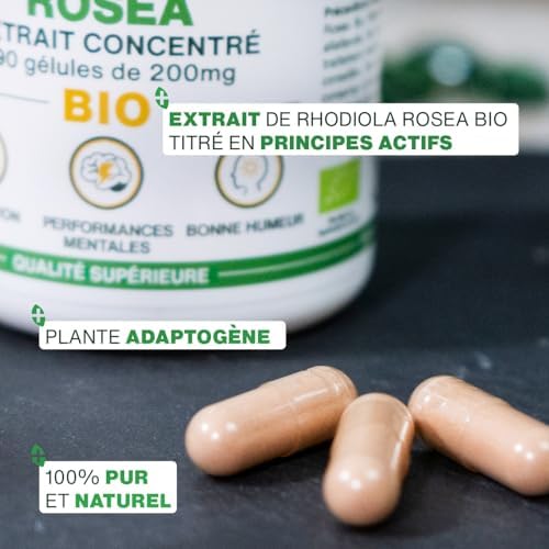 Vue 4 de Rhodiola Rosea Bio Extrait
