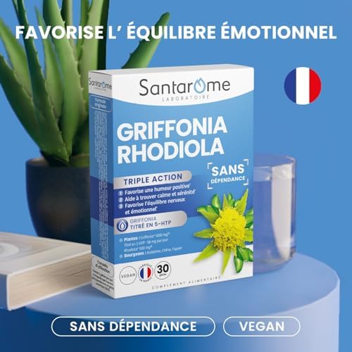 Vue 2 de Santarome Griffonia Rhodiola Gelules