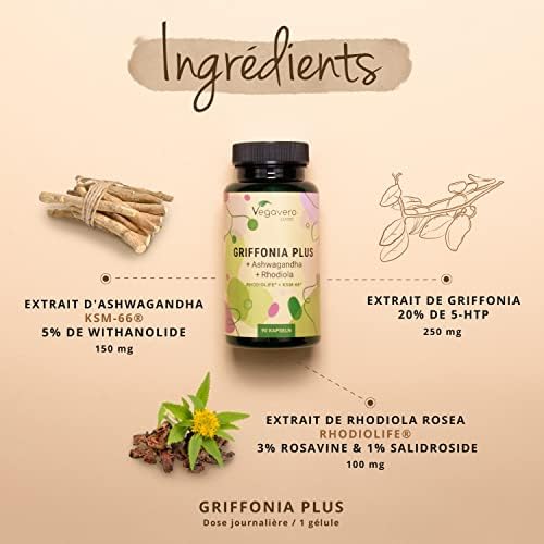 Vue 3 de Vegavero Htp Griffonia Mg