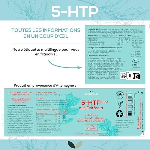 Vue 5 de Htp Gelules Vegetaliennes Booster