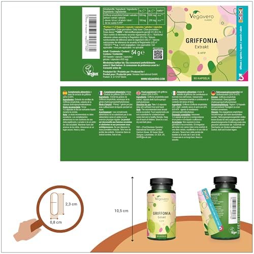 Vue 2 de Htp Griffonia Dosage Eleve