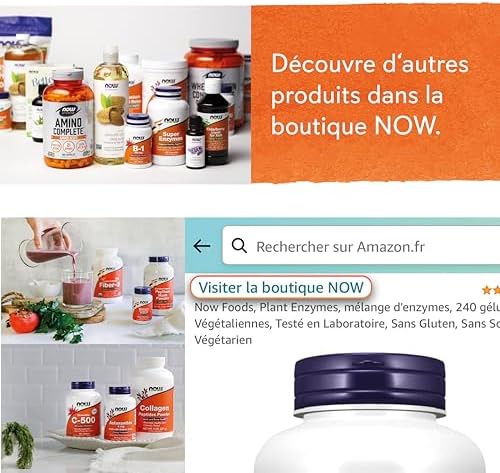 Vue 5 de Now Foods Ltryptophan Mg