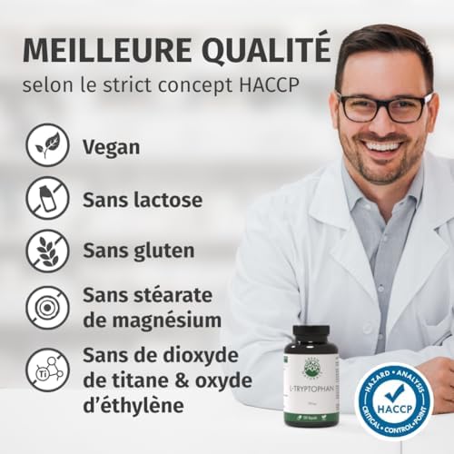 Vue 4 de Ltryptophane Hautement Dose Mg