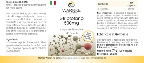 Vue 6 de Ltryptophane Mg Gelules Vegan