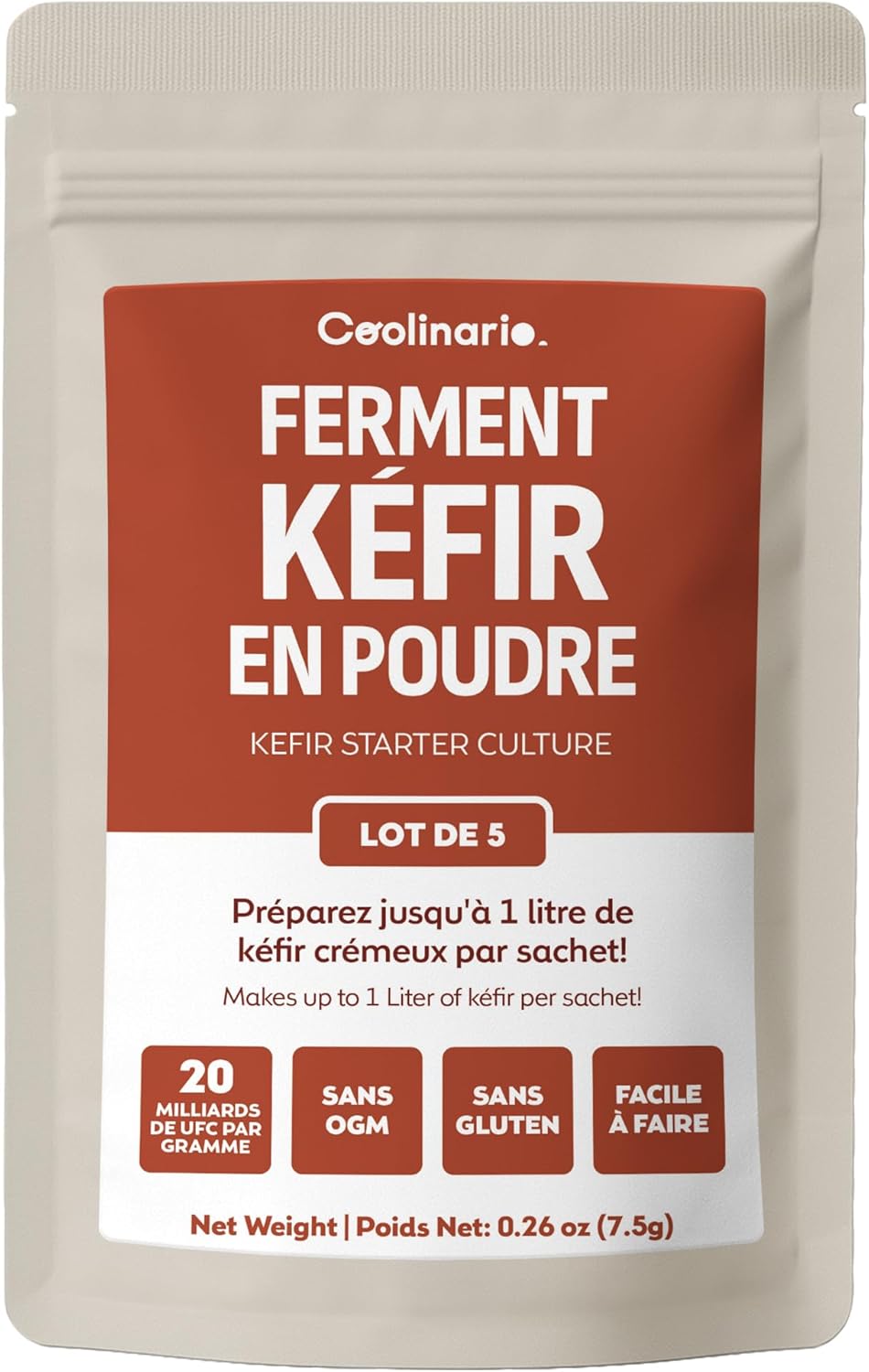 Coolinario Ferment Kefir Sachets
