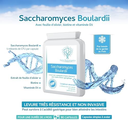Vue 4 de Saccharomyces Boulardii Milliards Dufc