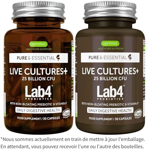 Vue 2 de Probiotiques Et Prebiotiques Complexe