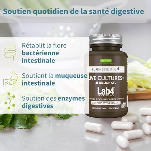 Vue 3 de Probiotiques Et Prebiotiques Complexe