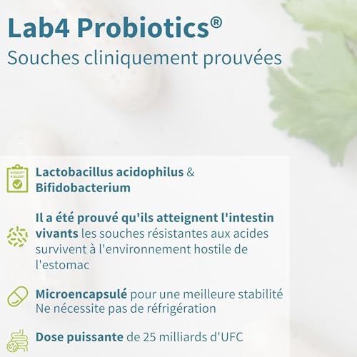 Vue 4 de Probiotiques Et Prebiotiques Complexe