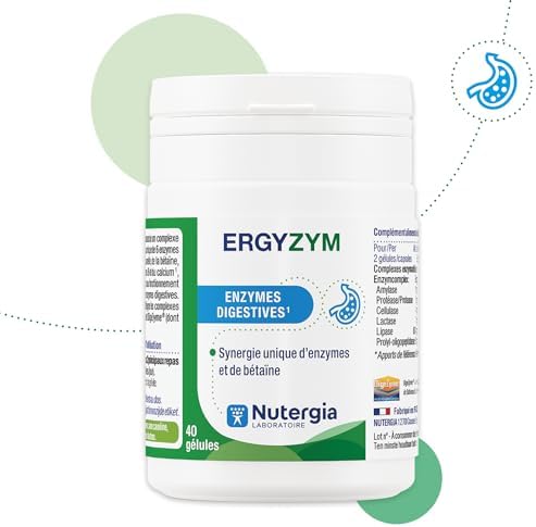 Vue 2 de Nutergia Enzymes Digestives Repas