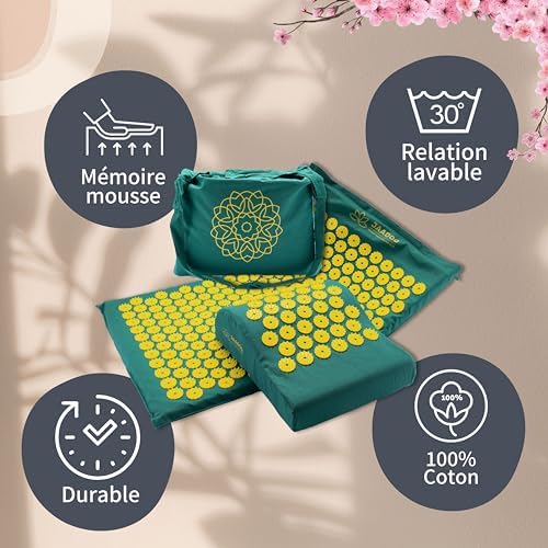 Vue 5 de Tapis Acupression Pour Relaxation