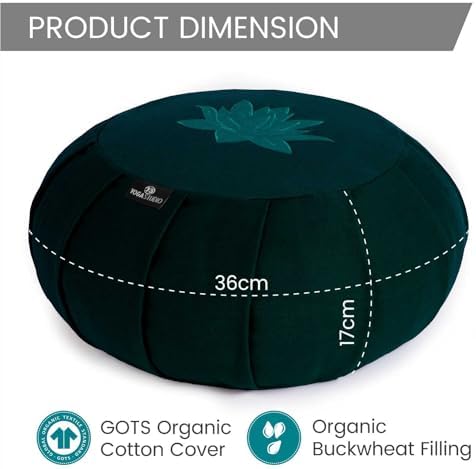 Vue 6 de Yoga Studio Zafu Coussin