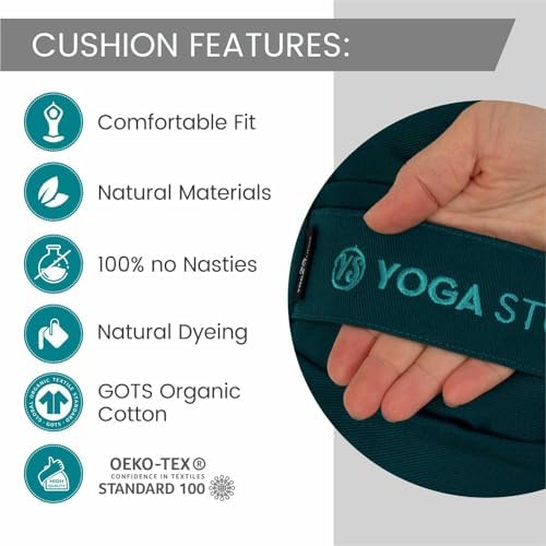 Vue 7 de Yoga Studio Zafu Coussin
