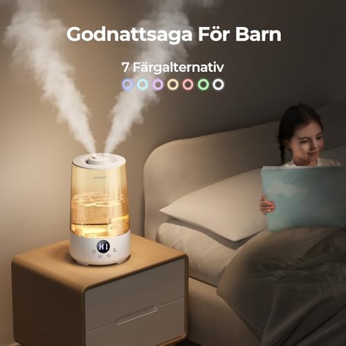 Vue 6 de Homvana Topfill Humidificateur Dair