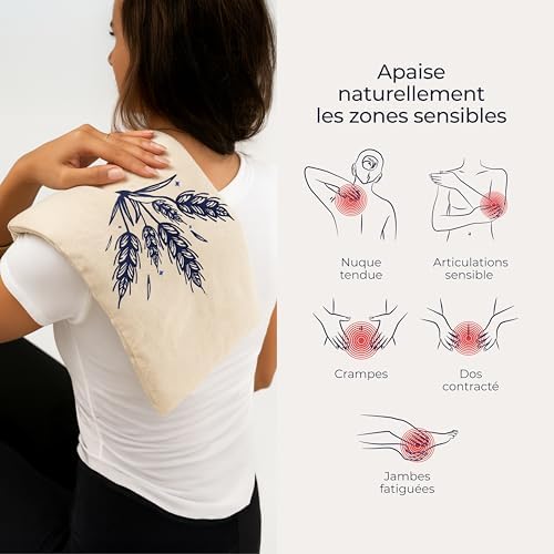 Vue 3 de Dreamzie Bouillotte Microonde Avec