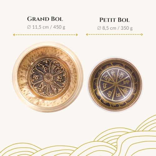 Vue 4 de Bol Tibetain Chantant Meditation