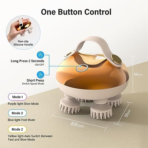 Vue 3 de Arboleaf Masseur De Tete