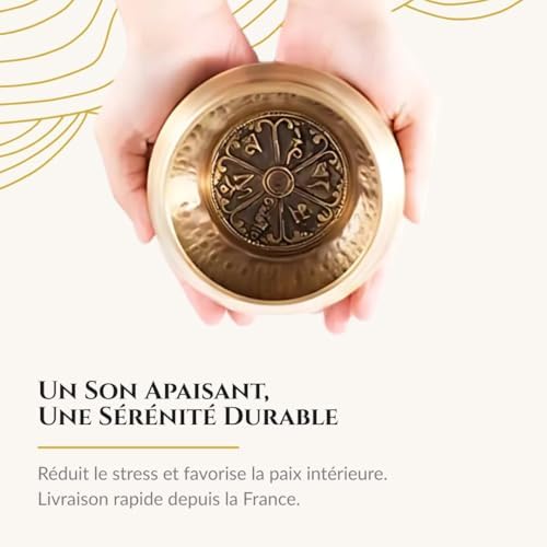 Vue 6 de Bol Tibetain Chantant Meditation