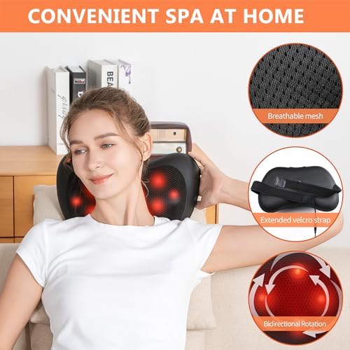 Vue 6 de Coussin Massage Shiatsu Masseur