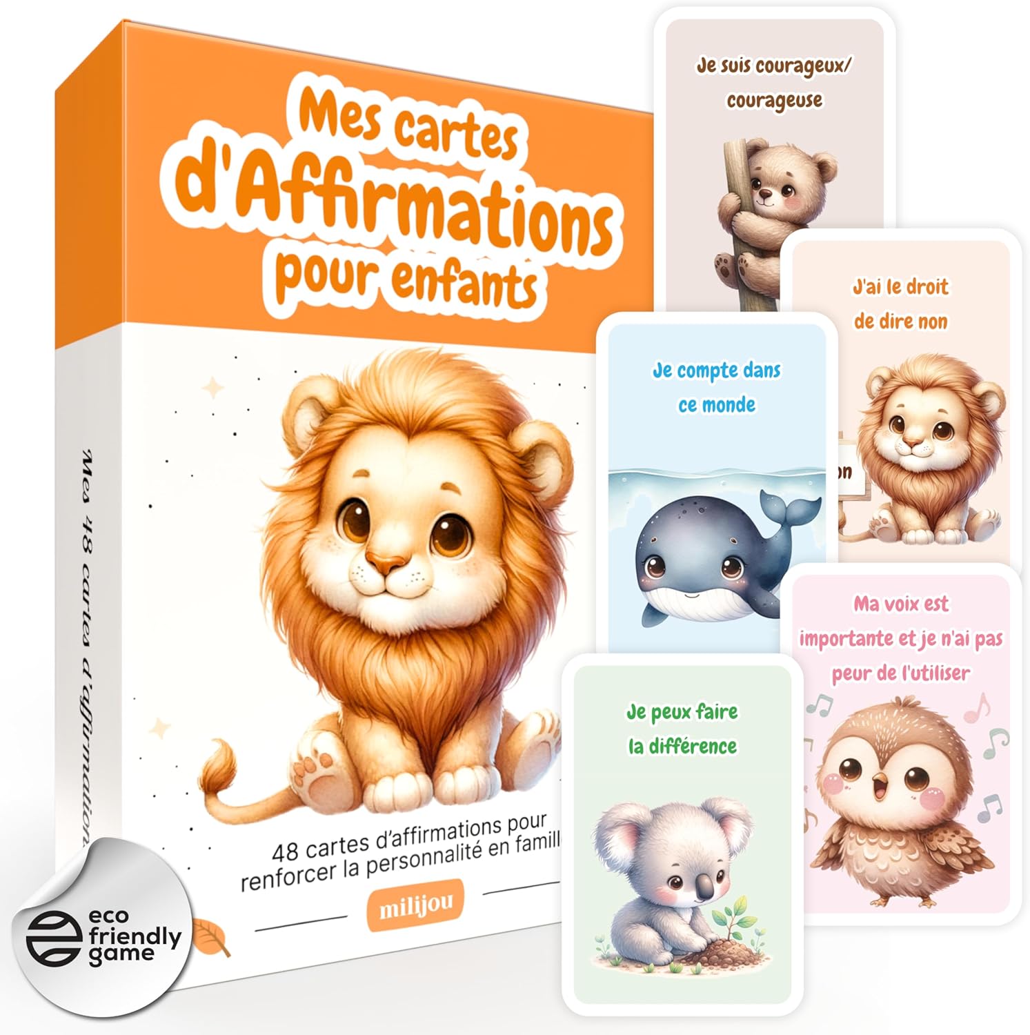 Cartes Daffirmations Positives Pour