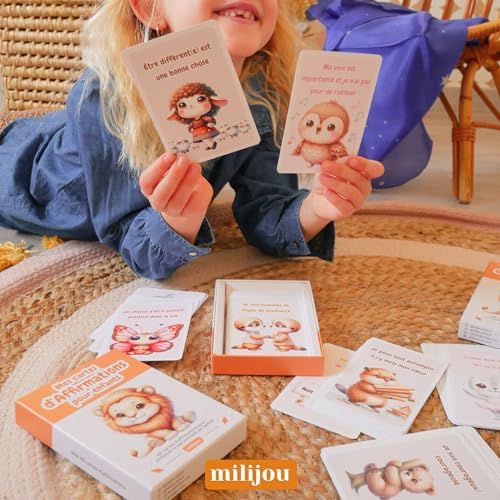 Vue 6 de Cartes Daffirmations Positives Pour