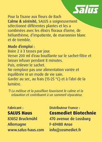 Vue 6 de Salus Tisane Calme Serenite