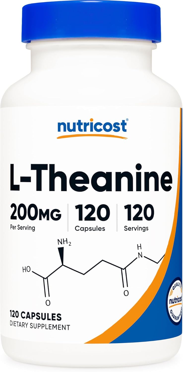 Nutricost Ltheanine Mg Capsules