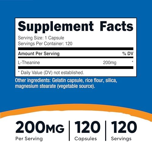 Vue 2 de Nutricost Ltheanine Mg Capsules