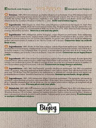 Vue 4 de Biojoy Tisane De Millepertuis