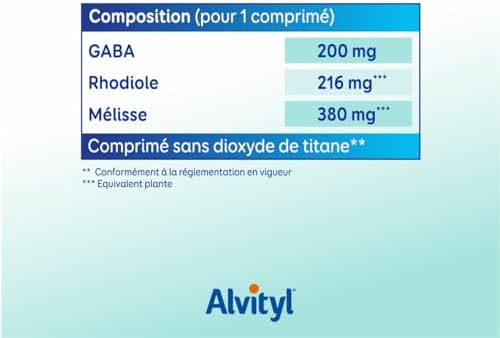 Vue 4 de Alvityl Phytostress Gaba Rhodiole