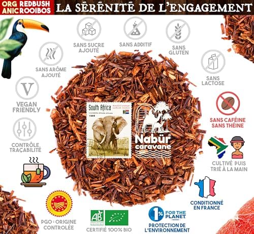 Vue 4 de Nabur Kg Rooibos Nature