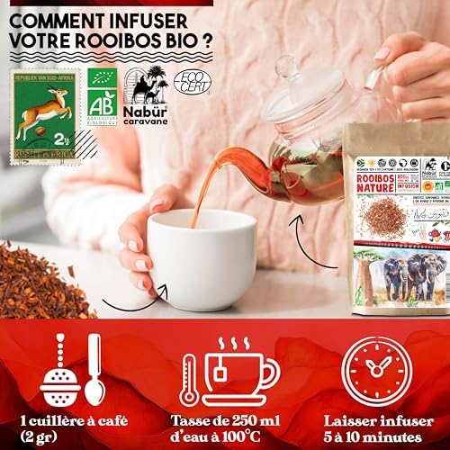 Vue 5 de Nabur Kg Rooibos Nature