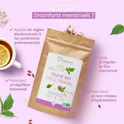 Vue 4 de Tisane Cycle Feminin Bio