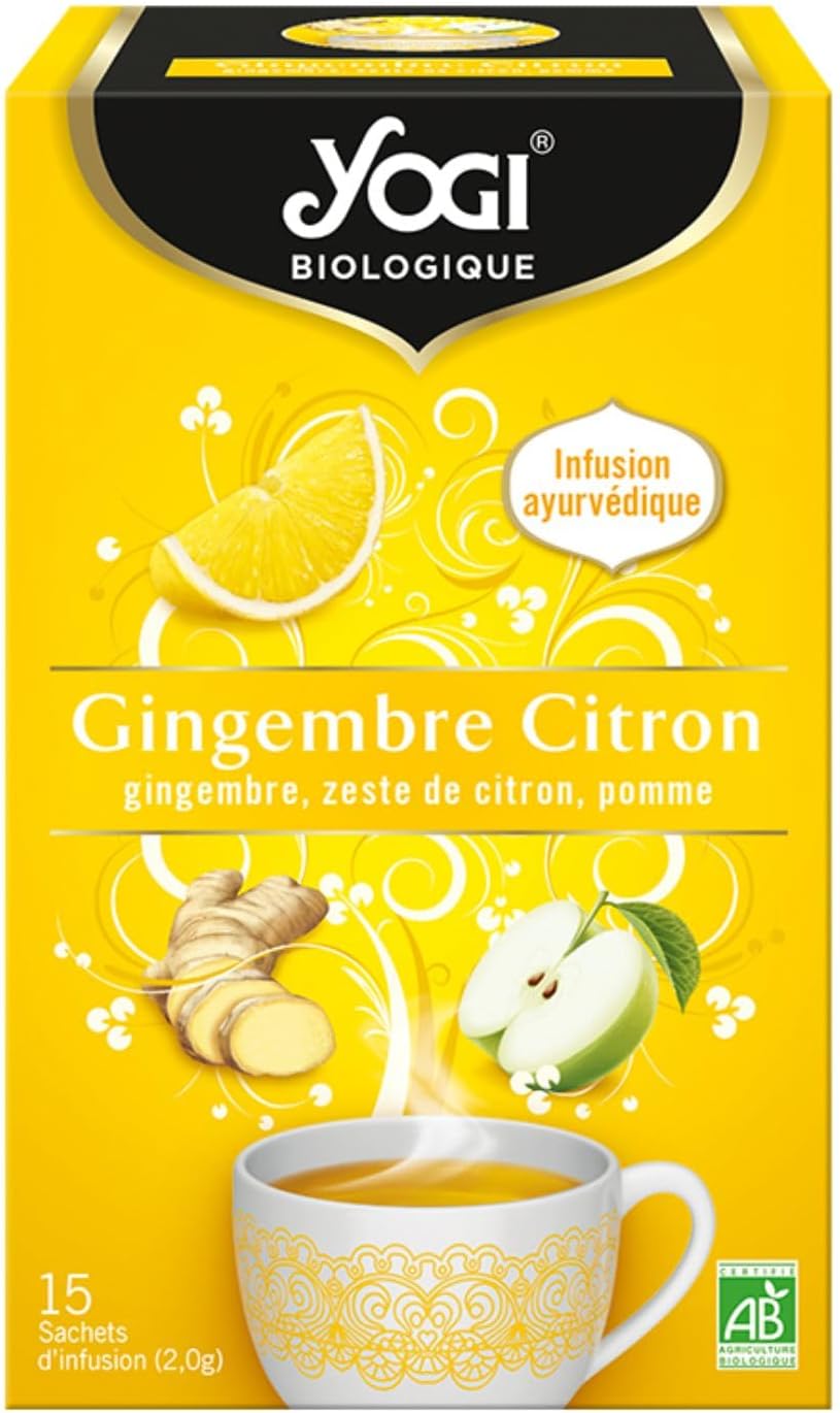 Yogi Biologique Gingembre Citron