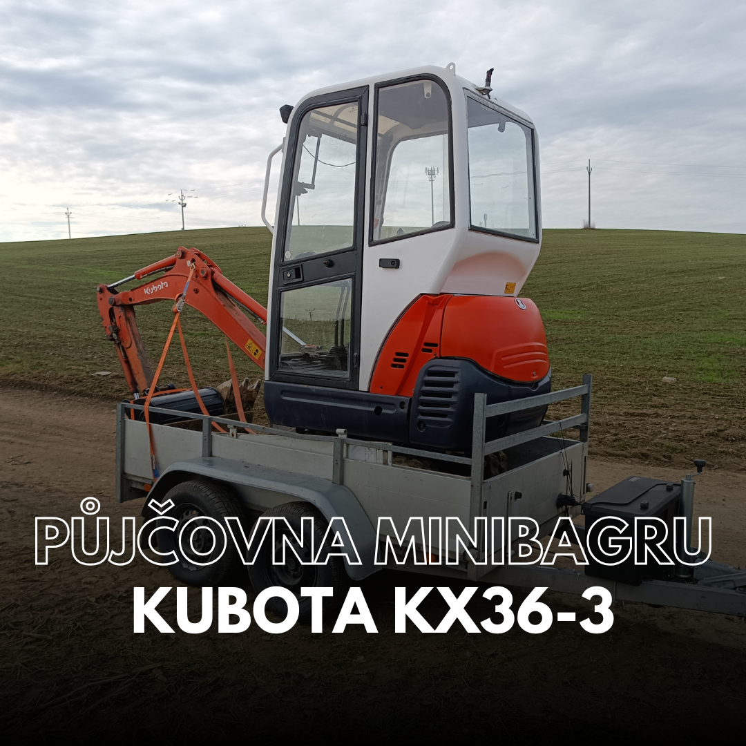 Půjčovna minibagru