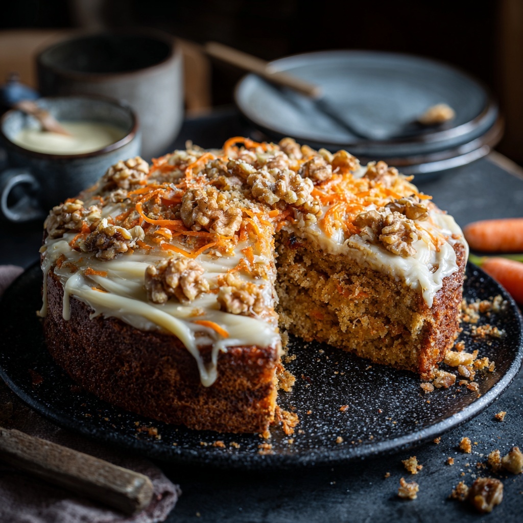 Karottenkuchen Mit Dinkelmehl