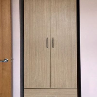 Tall unit without scribes Natural Aragon Oak