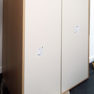 cabinet with inset doors